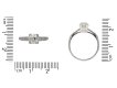 Art Deco diamond engagement ring berganza hatton garden