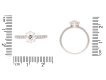 Solitaire old cut diamond ring with diamond set shoulders, circa 1910. Hatton Garden