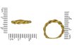 Viking gold twisted ring hatton garden berganza