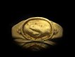 Ancient Roman fede betrothal ring, circa 1st-3rd century AD.