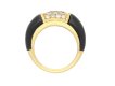 Van Cleef & Arpels onyx and diamond 'Philippine' ring, French, circa 1960.  Hatton Garden