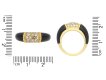 Van Cleef & Arpels onyx and diamond 'Philippine' ring, French, circa 1960.  Hatton Garden