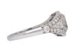 Art Deco diamond engagement ring berganza hatton garden