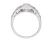 Art Deco diamond engagement ring berganza hatton garden