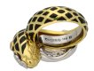 David Webb diamond and enamel snake ring berganza hatton garden