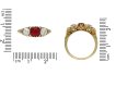 Victorian Burmese red spinel diamond ring berganza hatton garden