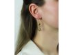 Ancient Roman gold and glass bead earrings berganza hatton garden