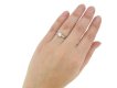 hand view Tiffany & Co. Art Deco solitaire diamond ring