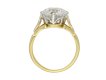 Edwardian solitaire diamond ring hatton garden