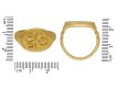 Jacobean gold signet ring berganza hatton garden