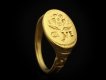 Jacobean gold signet ring berganza