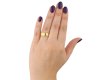 Wedding ring in 18ct yellow gold berganza hatton garden