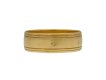Wedding ring in 18ct yellow gold berganza hatton garden