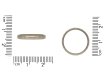 Vintage faceted wedding band berganza hatton garden