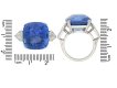 Natural Ceylon sapphire and diamond ring, circa 1950.