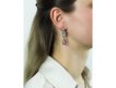 Art Deco amethyst diamond drop earrings berganza hatton garden