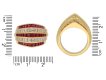 Oscar Heyman Brothers ruby diamond ring berganza hatton garden