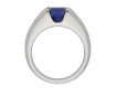 back view Sapphire and diamond ring, circa 1975. berganza hatton garden