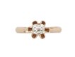 Solitaire old mine diamond ring