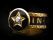 Victorian diamond set family memorial ring, circa 1880.