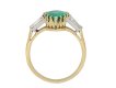 Colombian emerald and diamond ring circa 1970 hatton garden