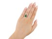 Colombian emerald and diamond ring circa 1970 hatton garden