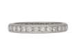 front view vintage Diamond eternity ring berganza hatton garden