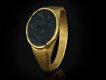 Ancient Roman ring intaglio, circa 3rd century AD. hatton garden