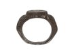 Ancient Roman silver ring chariot intaglio berganza hatton garden