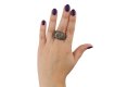Ancient Roman silver ring chariot intaglio berganza hatton garden