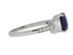 Sapphire diamond Art Deco ring berganza hatton garden