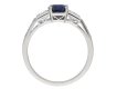 Sapphire diamond Art Deco ring berganza hatton garden