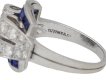 sapphire diamond ring Tiffany Co berganza hatton garden