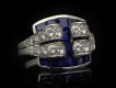 sapphire diamond ring Tiffany Co berganza hatton garden