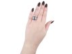 Tiffany & Co sapphire and diamond cocktail ring, American, circa 1935