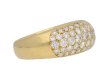 Vintage Diamond bombé ring berganza hatton garden