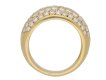 Vintage Diamond bombé ring berganza hatton garden