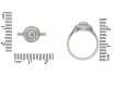 front art deco diamond cluster ring berganza hatton garden
