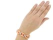 Angel skin coral diamond bracelet berganza hatton garden