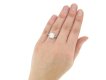 hand view Art Deco diamond ring, circa 1930. berganza hatton garden