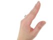 hand view Art Deco diamond ring, circa 1930. berganza hatton garden