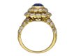 Mauboussin Ceylon sapphire diamond ring hatton garden berganza