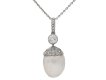 Antique natural pearl and diamond pendant, circa 1905. berganza hatton garden