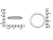 Diamond set eternity ring, French, circa 1950. berganza hatton garden 
