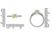 vintage yellow diamond ring berganza hatton garden
