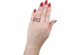 Cartier ruby, sapphire and diamond cocktail ring, French, circa 1975.