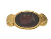  Ancient Roman Jupiter intaglio signet ring, circa 1st 3rd century AD. berganza hatton garden