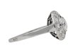 antique Diamond cluster ring berganza hatton garden