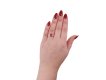 Mozambique ruby and diamond flanked solitaire ring, hatton garden