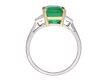 Colombian emerald and diamond ring, circa 1980 hatton garden